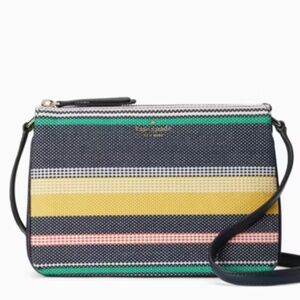 Kate Spade Jackson Boardwalk Stripe Crossbody